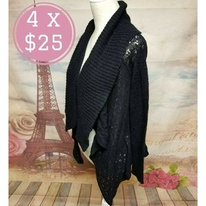 Jennifer Lopez open front cardigan